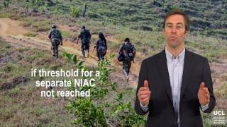 The application of IHL to spillover NIACs