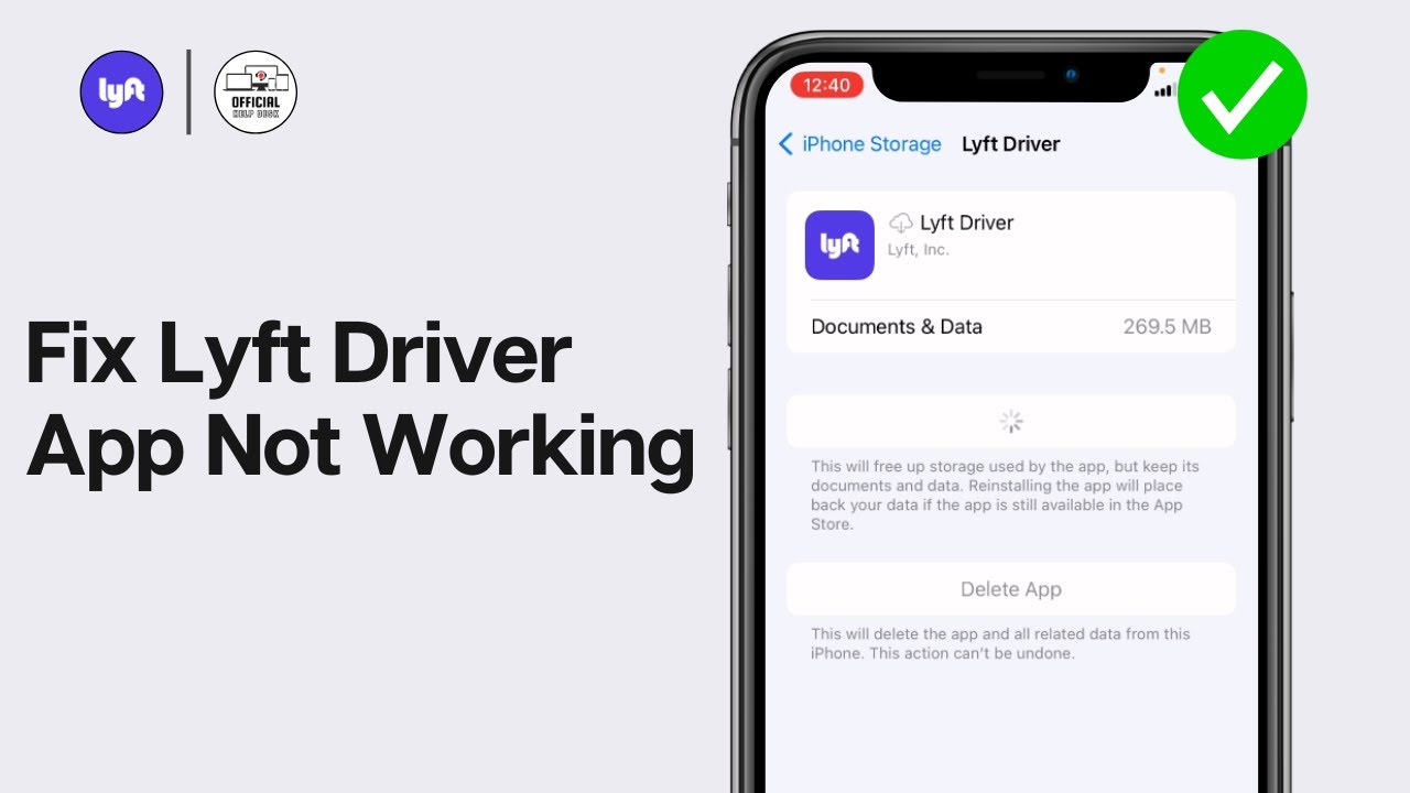 How To Fix Lyft Driver App Not Working 2024 (FULL GUIDE) - YouTube