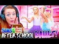 👯‍♀️BALLET AFTER SCHOOL CLUB!👯‍♀️ (The Sims 4 #79!🏡)