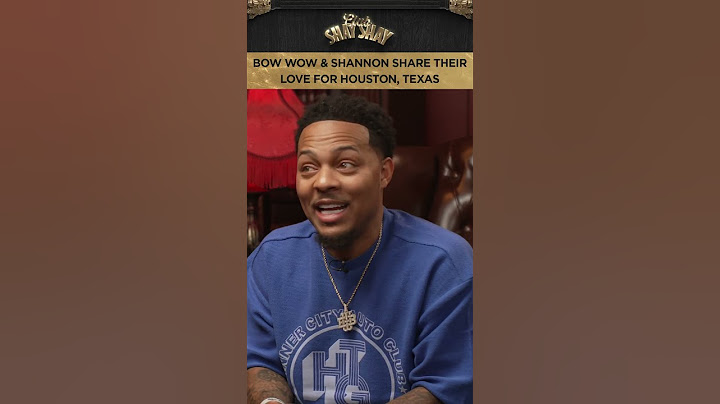 Bow Wow & Shannon Share Their Love For Houston, Texas | CLUB SHAY SHAY