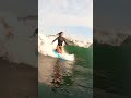 【衝突寸前】海水浴してたら下半身ビキニの妻が吹っ飛んできた【サーフィンハプニング】#shorts