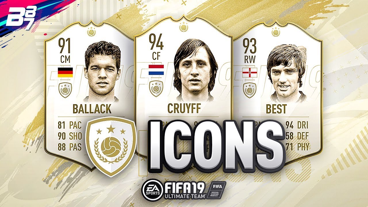 Brand New Icons And In Game Stats Of Every Icon Fifa 19 Ultimate Team Youtube