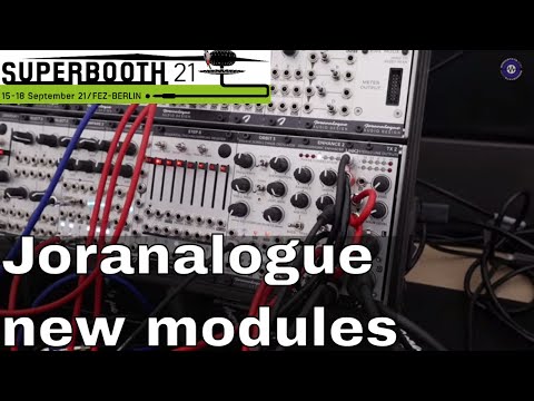 SUPERBOOTH 2021: Joranalogue - 3 New Modules