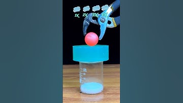 Can 1000°C Hot Ball pass through all layers of soaps? 🧼😱Cool science experiment #satisfying #asmr