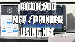 Ricoh Connector app Add MFP using NFC screenshot 1