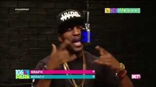 Grafh in the backroom at 106 &Park