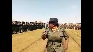 #TRENDING: Duputy IG of Zambian Police Charity Katanga leads her Officers in 'CHINYONI' song