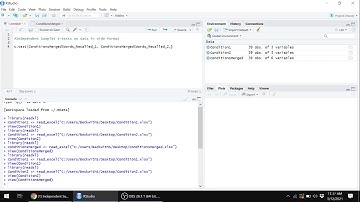 Independent Samples (AKA Between Subjects) t-test for data in Wide Format