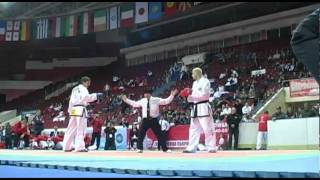 Czech Republic v Russia. Male Team Sparring
