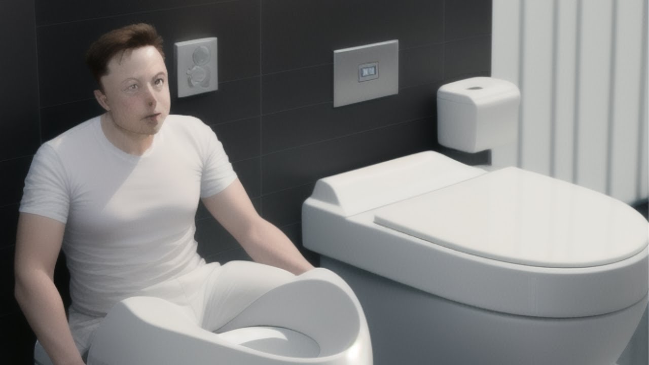 Elon Musk New Japanese Toilets Company AI Commercial YouTube