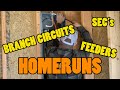 Homeruns, Feeders, Service Entrance Conductors, & Branch Circuits