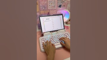 digital journal with me ☕💗 Samsung tablet | galaxy tab S9 | penly android app | keyboard asmr
