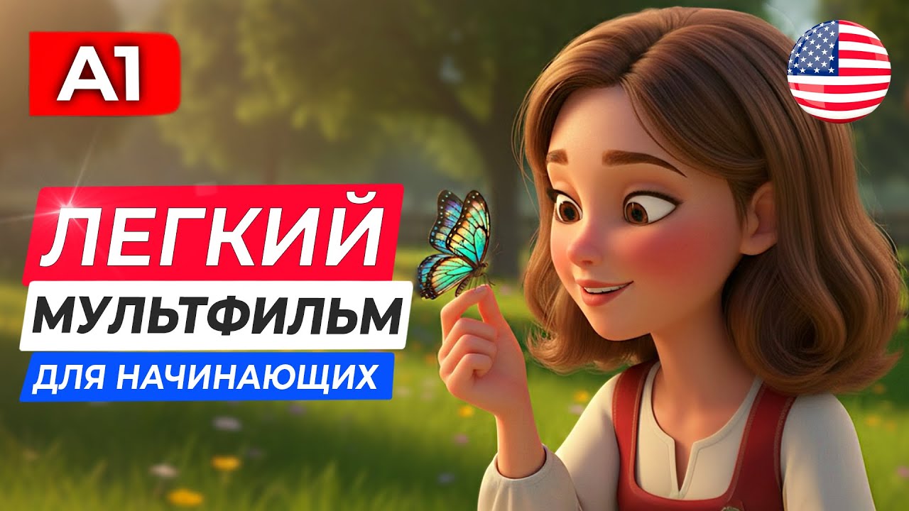 Счастливый муж и жена | АНГЛИЙСКИЙ НА СЛУХ через легкий мультфильм для начинающих