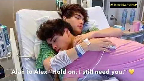 Alan stokes to Alex stokes "hold on I still need y...