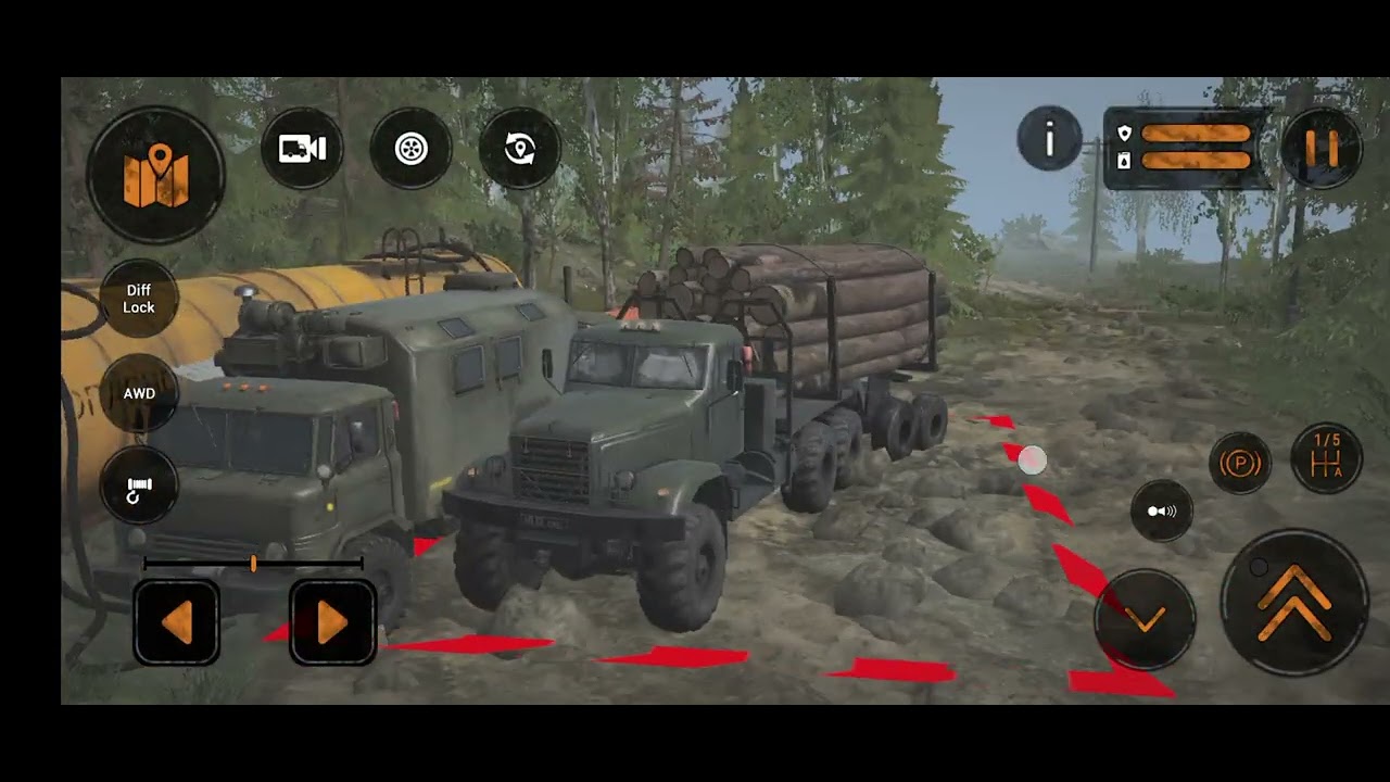 Mudrunner Android game play 2026 