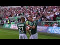 Le but de Beric et sa joie avec Hamouma vus de la pelouse !
