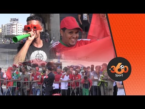 360  الجماهير تحج بكثافة إلى مركب محمد الخامس