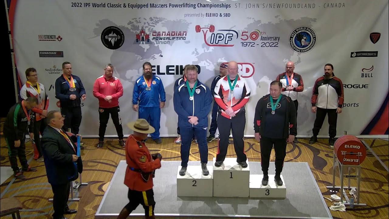 Day 8 Ses 3 2022 IPF World Masters Powerlifting Championships YouTube