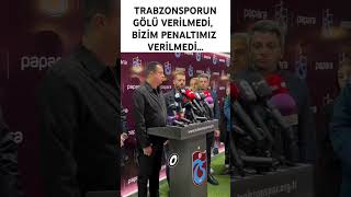 Acun Ilicalinin Trabzonspor Maci Sonrasi Açiklamalari