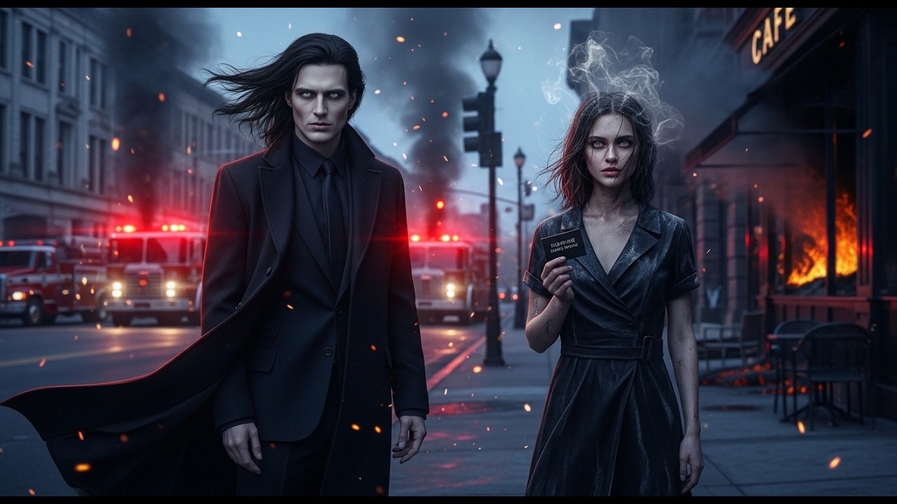 WAITRESS rescued VAMPIRE KING'S DAUGHTER from FLAMES — sacked next day, VENGEANCE shocked everyone