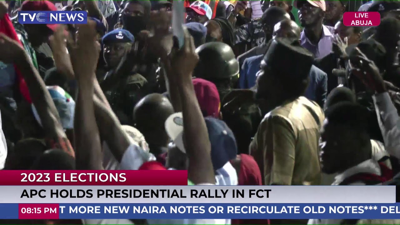 APC HOLDS PRESIDENTIAL RALLY IN ABUJA | MUST WATCH