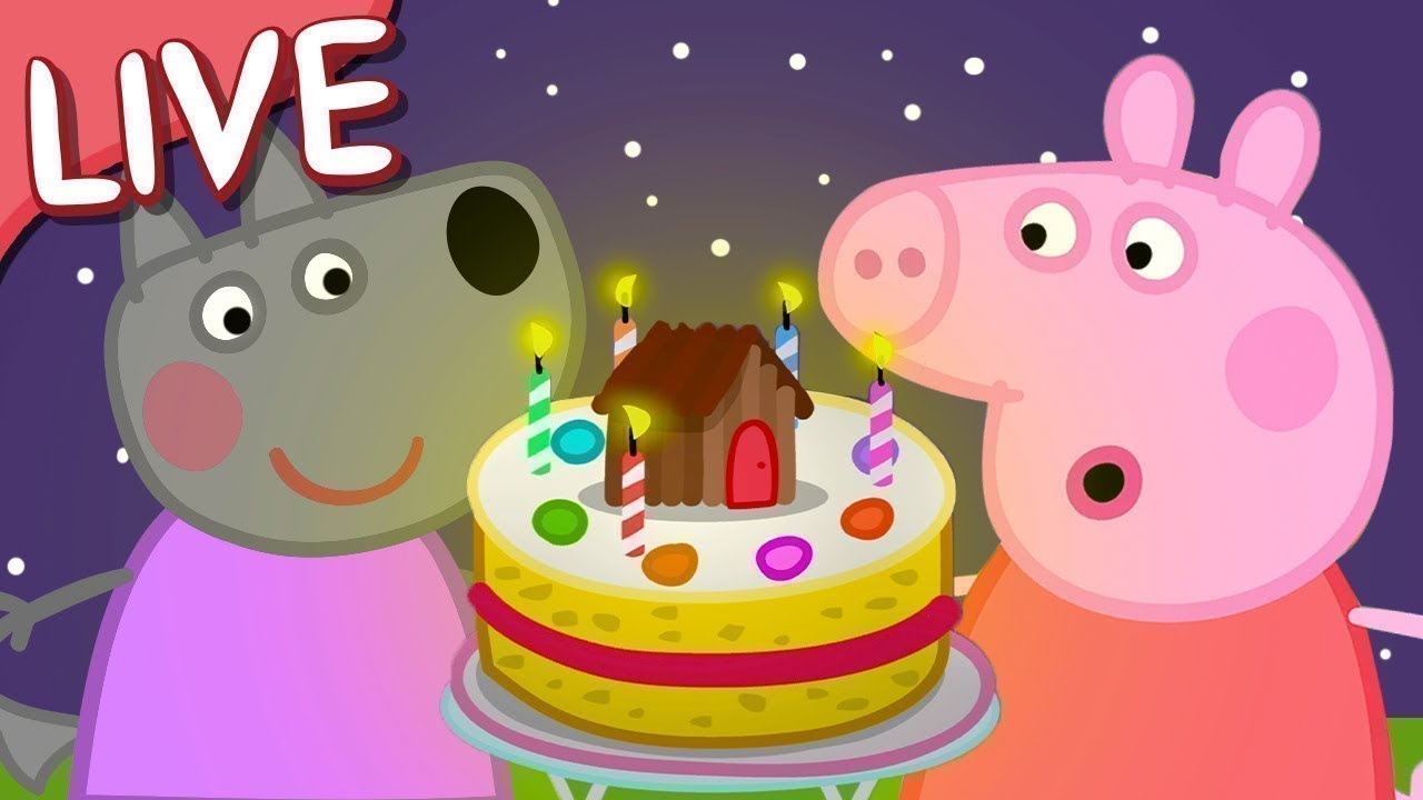 Peppa Pig Full Episodes 🎂 Peppa Pig STREAMING NOW 🌈 Kids Videos 🔴