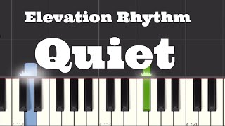 Elevation Rhythm - Quiet Piano Tutorial With Lyrics