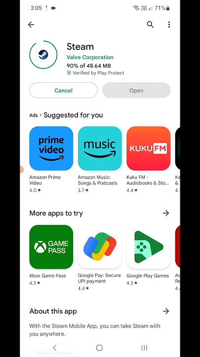 Install Steam App