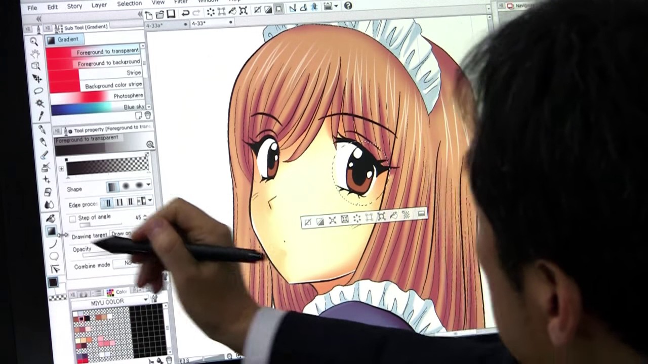 CLIP STUDIO PAINT Tutorial Capítulo 04 Coloración YouTube