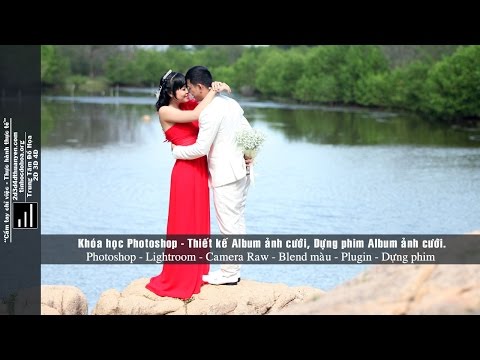 Thiết kế album ảnh cưới photoshop
