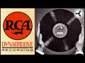 The dynagroove recording process by rca