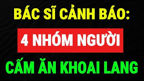 Bác Sĩ Cảnh Báo: 4 Nhóm Người Tuyệt Đối Cấm Ăn Khoai Lang - Đặc Biệt Là Người Tiểu Đường.