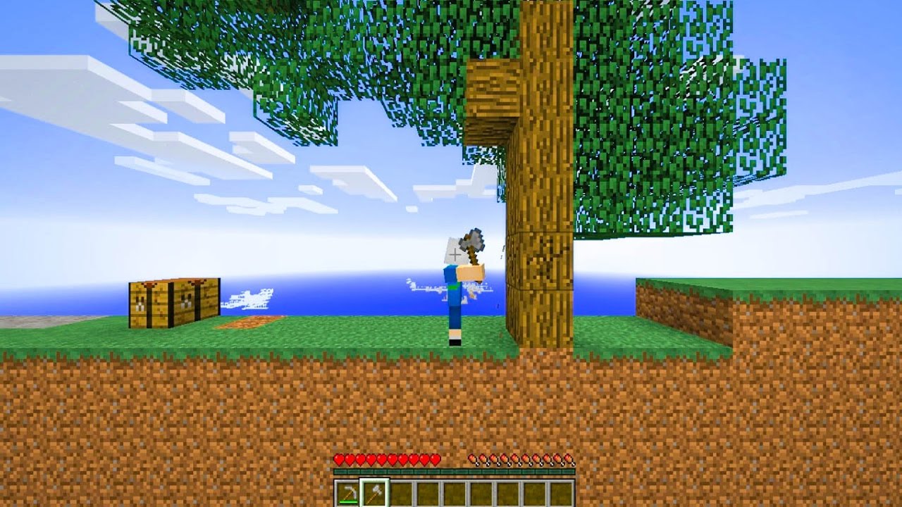 เกม มา ย ครา ฟ 2d  New 2022  จะเกิดอะไรขึ้น!! ถ้าโลกมายคราฟมีแบบ 2D - Minecraft 2D