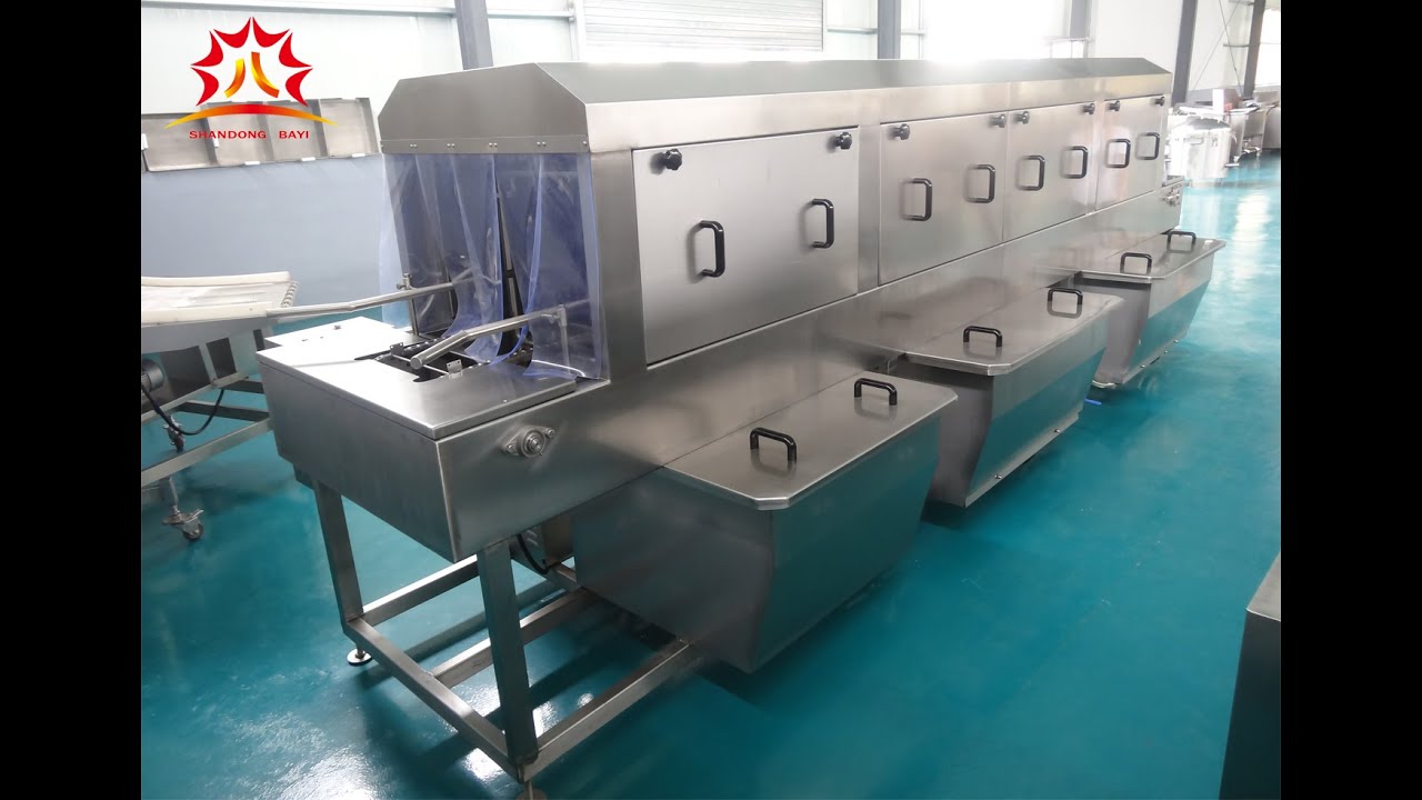 Fully Automatic High Pressure Crate Washer