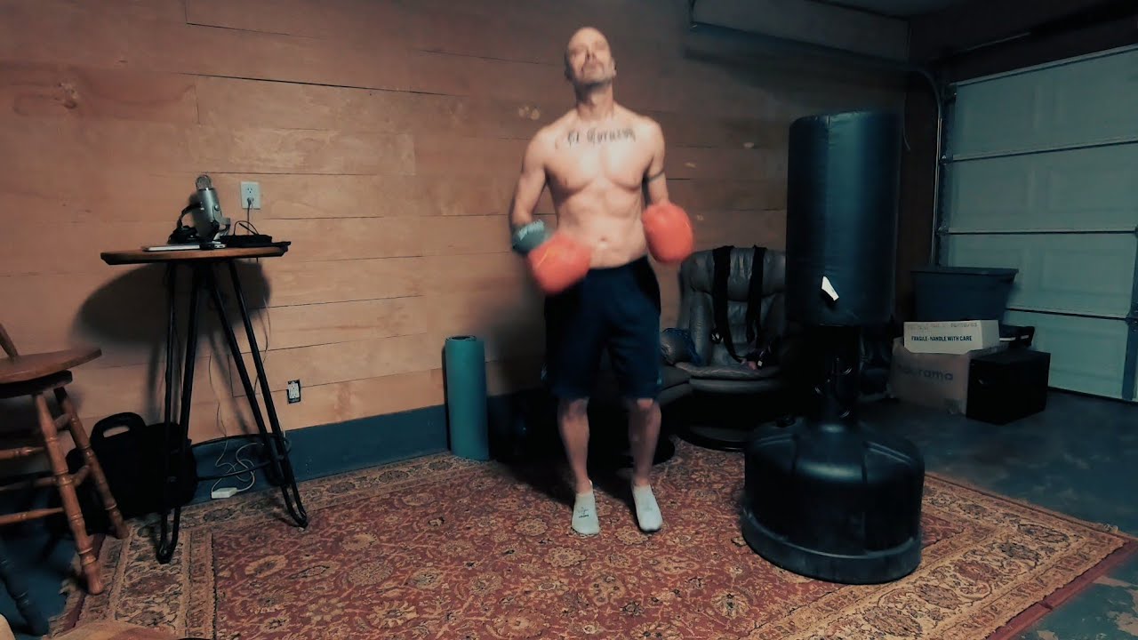 Day 1: Fight to Fit - Burpees and boxing - YouTube