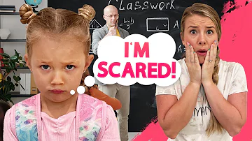 Ivy is SCARED to go to school!!!