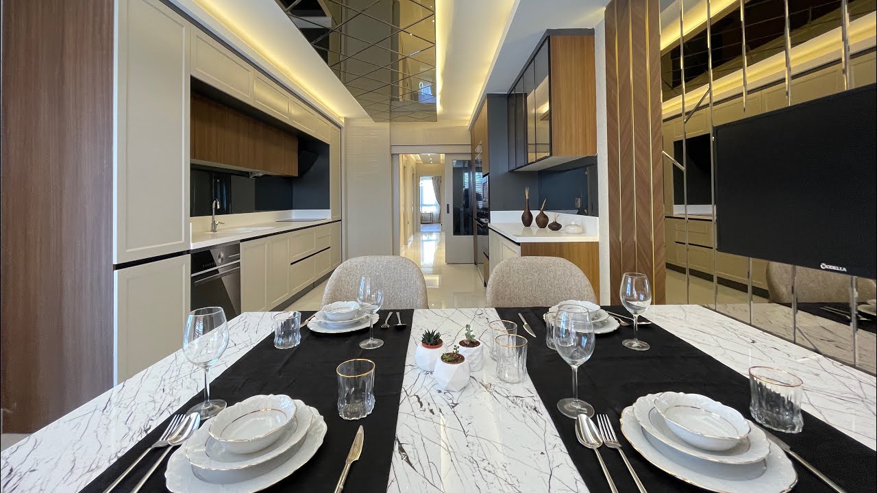 E-8 BUNU GÖRMEDEN GEÇMEYİN !!!! ÖZEL MİMARİ ÖZEL TASARIM. 4,5+1 DEVASA MUTFAK