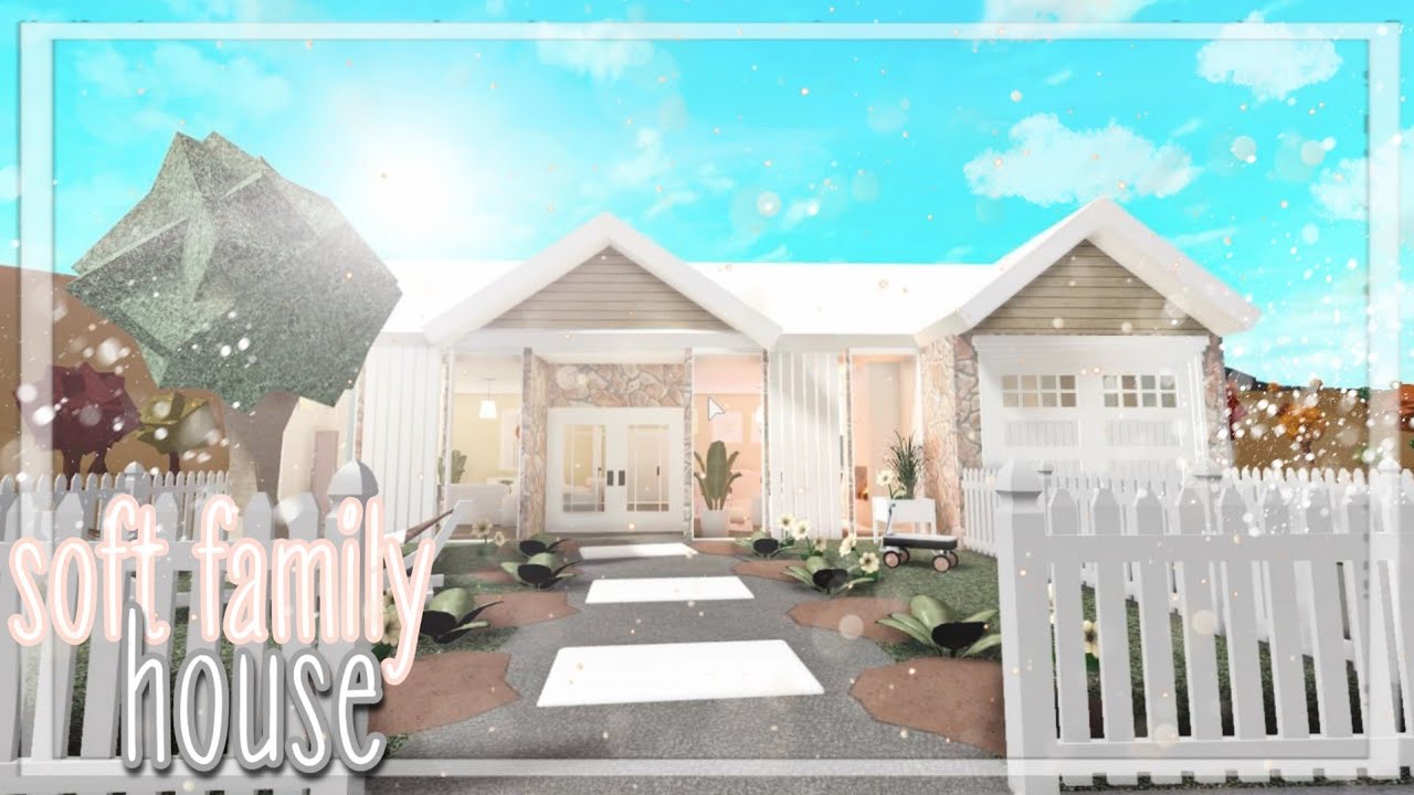 BLOXBURG: Soft Family House - NO GAMEPASS | Town Series 33k ♡ - YouTube