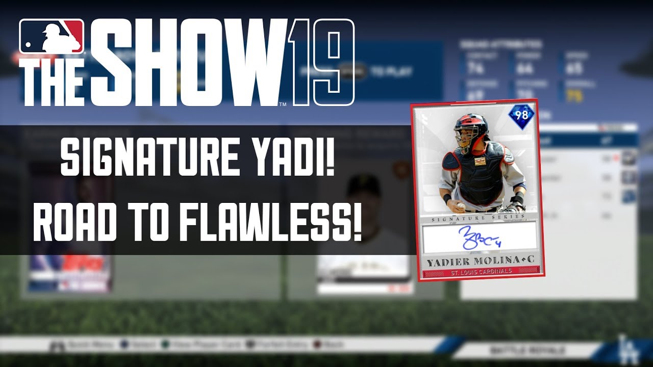 Signature Yadier Molina! | MLB The Show 19 Battle Royale | Road to Flawless