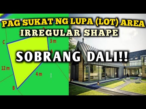 Video: Paano mo mahahanap ang surface area ng isang geometric na hugis?