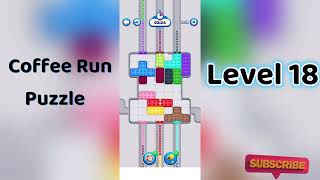 ☕ Coffee Run Puzzle Level 18 Walkthrough 🔍 | Coffee Run Level 18