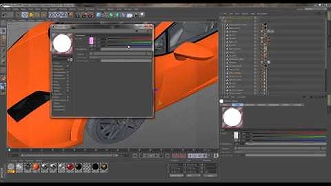 Cinema 4D Tutorial   Texturing and Animating a Car Model   Part 1 SD clip9