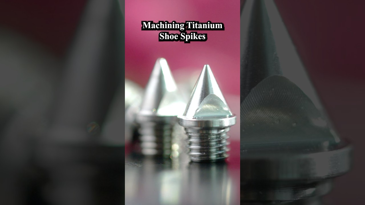 Machining Titanium Shoe Spikes