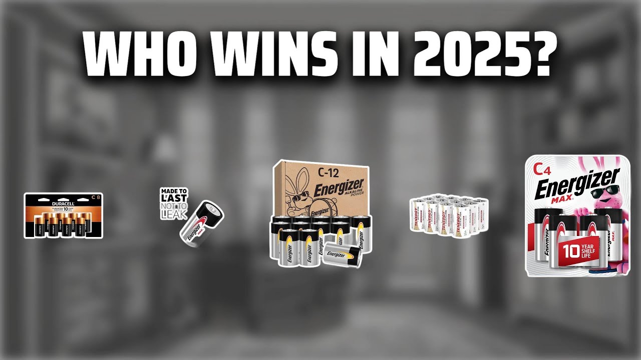 The Top 5 Best Alkaline C Batteries in 2025 - Must Watch Before Buying ...