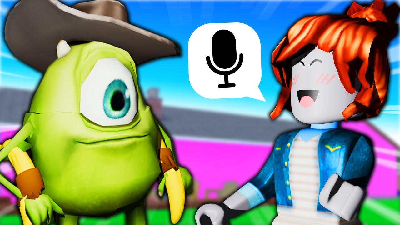MÓJ PIERWSZY RAZ na VOICE CHAT w ROBLOX
