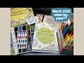 March 2026 Colouring... Plans???  :) | Adult Colouring