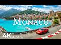 FLYING OVER MONACO (4K UHD) – Soothing Music Along With Beautiful Nature Video - 4K Video ULTRA HD