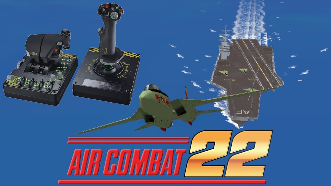 Air Combat 22 + HOTAS | Arcade Longplay - YouTube