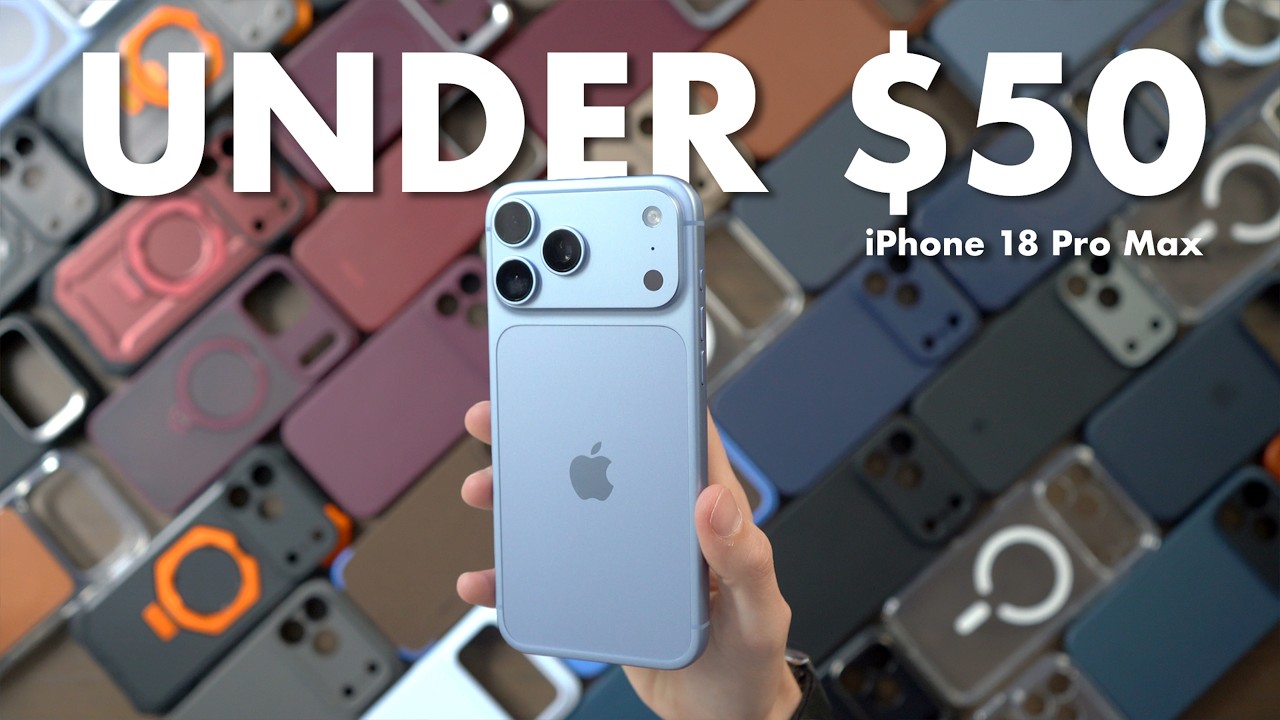 You Don’t Need to Spend $50 on an iPhone 18 Pro Max Case