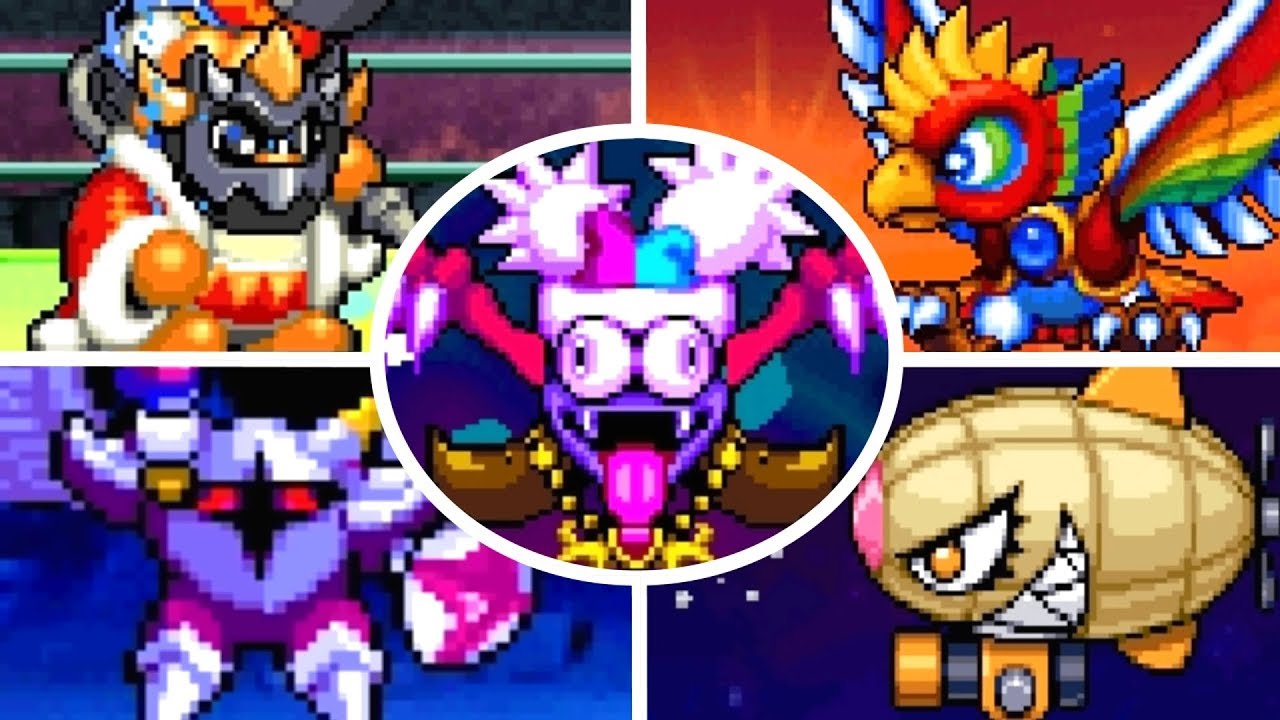 Kirby Super Star Ultra - All Bosses 